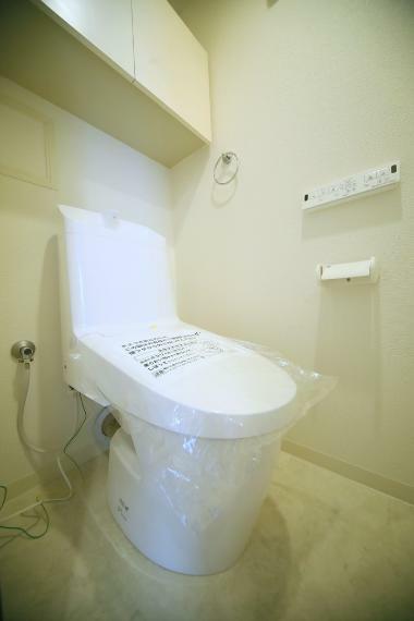 温水洗浄機能付きトイレで、いつも快適にお使いいただけます！