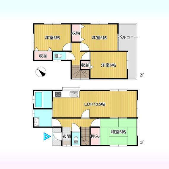 北足立郡伊奈町寿2丁目(4LDK)の内観