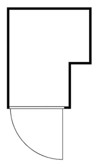 新宿フラワーハイホーム(1R) 3階の間取り図