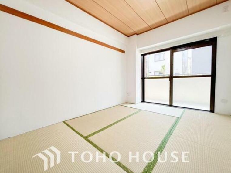 和室はお子様のお昼寝スペースとして、来客用としても最適です。
