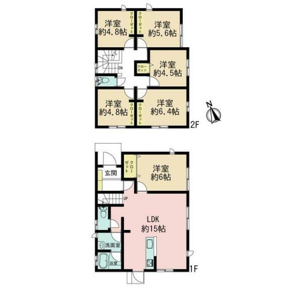 可児市川合(5LDK)の内観