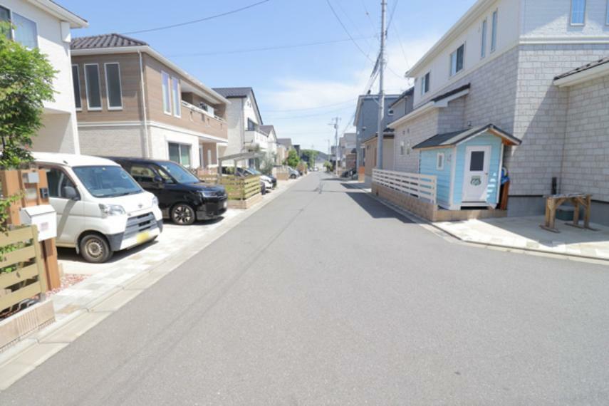 前面道路の写真です