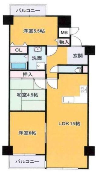 少女の赤い帽子泉北深井(3LDK) 1階の内観