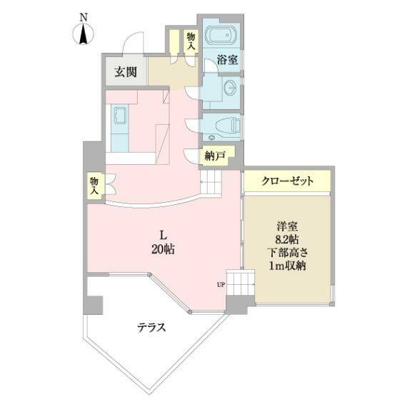 吉祥寺HOUSE(1LDK) 1階の内観