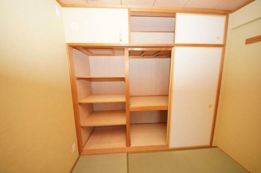 大容量の収納でお部屋がすっきり片付きます。