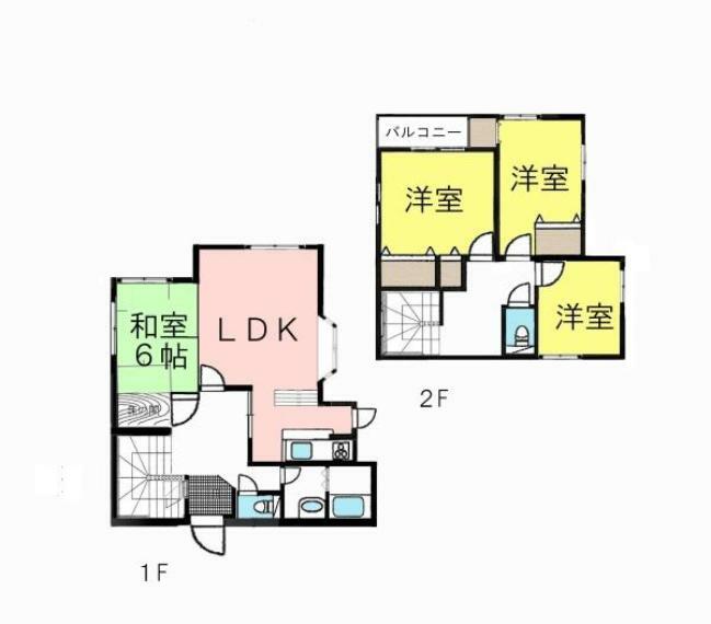 4LDKの魅力的な間取り！LDKはゆったりとした空間で、ご家族との団らん時間が、より一層充実したものになりますね！家族との仲が深まり、自然と笑顔が増えそうです！