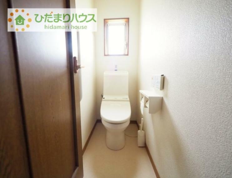 トイレは1F、2F共に完備！取り合いになることがありませんね（^^）/