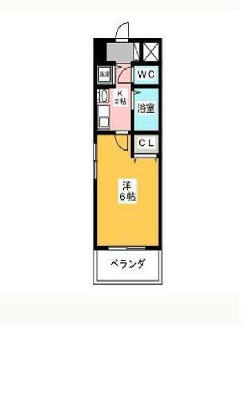 プレサンス名古屋城前(1K) 12階の内観
