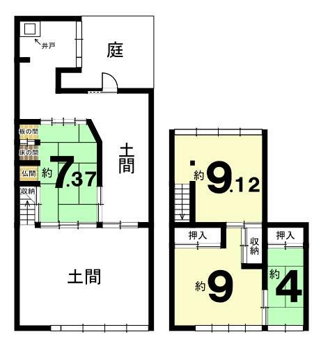 小浜市小浜香取(4K)の内観