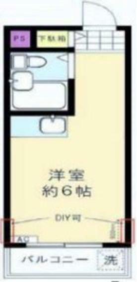 アーバン・メゾン上石神井(1R) 2階の間取り図
