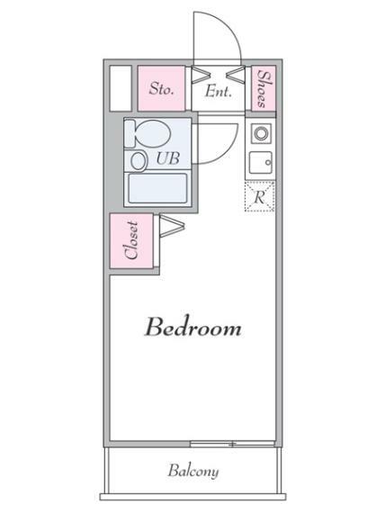 トップ西新井第二(1R) 5階の間取り図