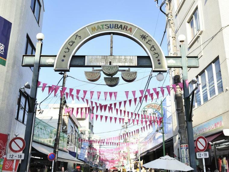 洪福寺松原商店街（横浜のアメ横と呼ばれる名物商店街。「やすさ・きやすさ」をモットーに常に賑わっています。）