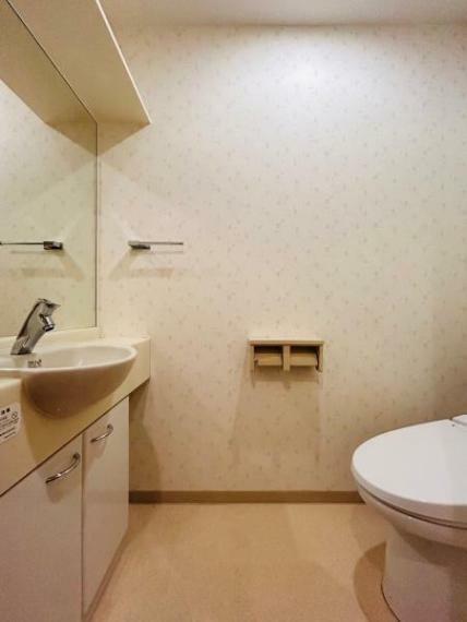 ウォシュレット仕様の一体型多機能トイレです。お手洗い場付きのハイグレード仕様！