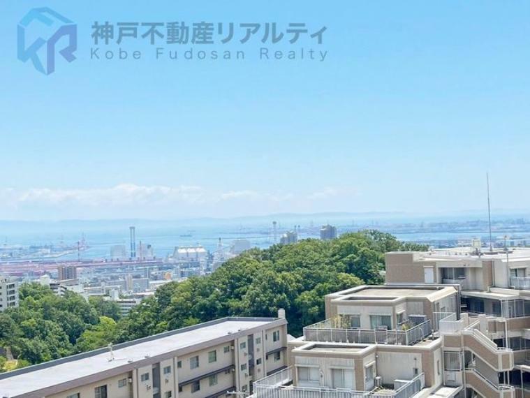 神戸港・六甲山が望めます