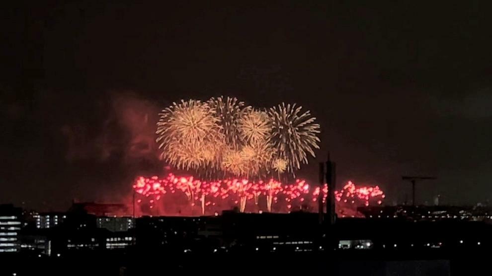 バルコニーからは東京競馬場の花火も楽しめます