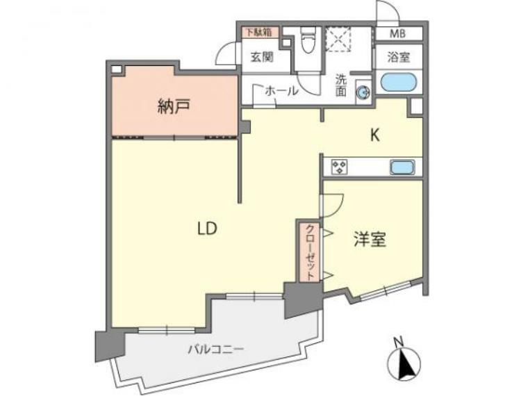 サーパス寺塚(1LDK) 1階の内観