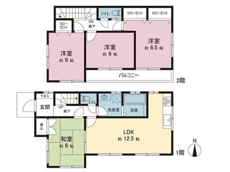 間取図です。図面と異なる場合は現況を優先させていただきます。