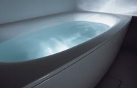 有機ガラス系新素材の浴槽