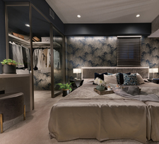 Master Bedroom（Aタイプモデルルームプラン）